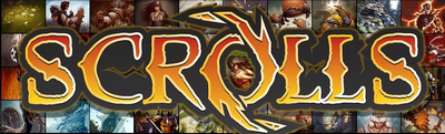 Logo scrolls